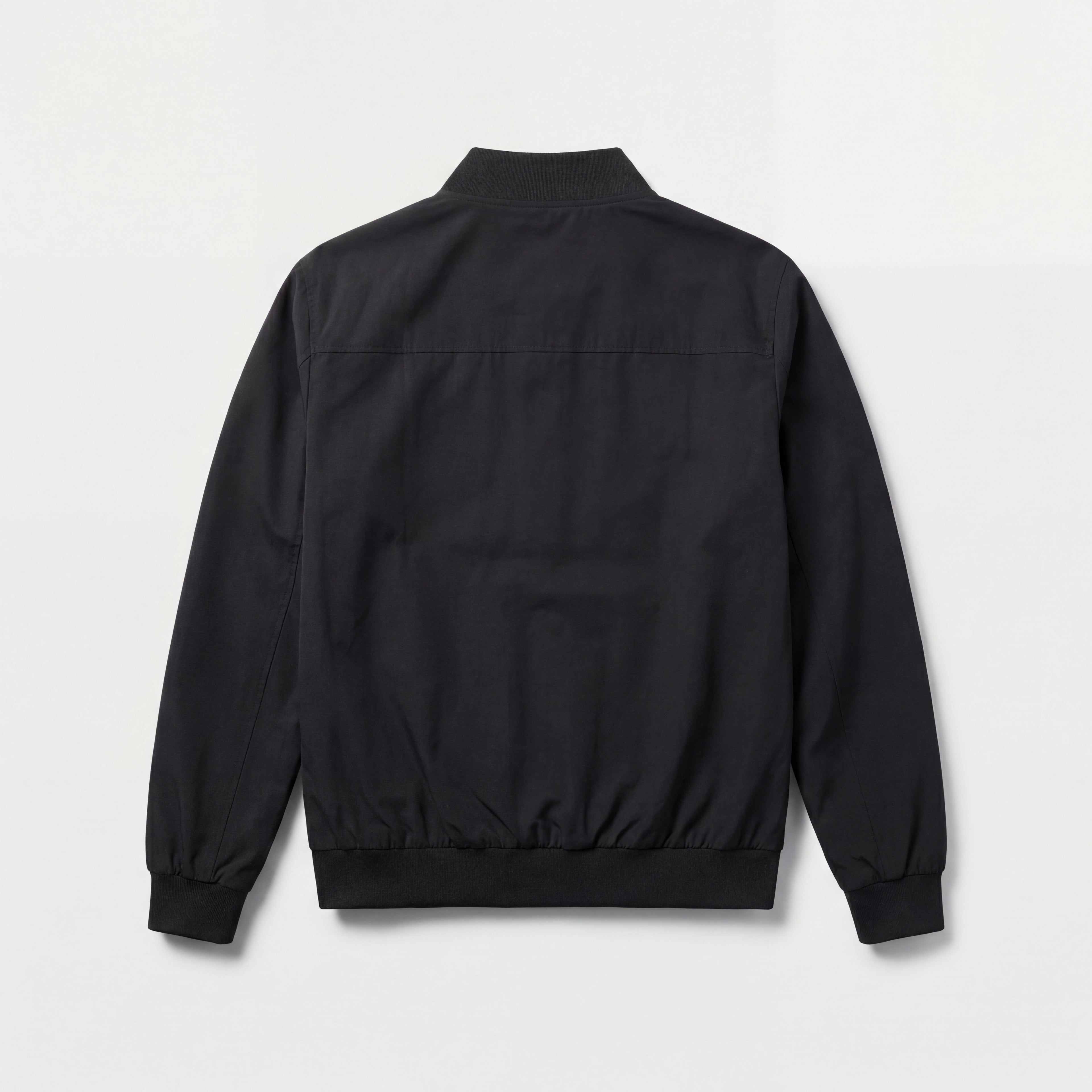 District Capital Essential Zip Jacket – Black